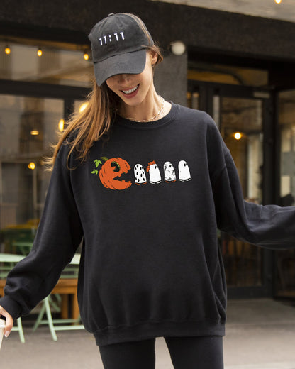 Pacman Pumpkin - Sweatshirt