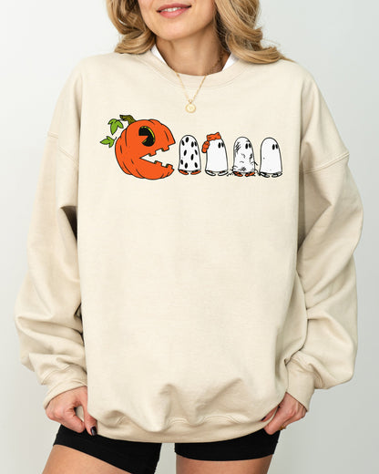 Pacman Pumpkin - Sweatshirt