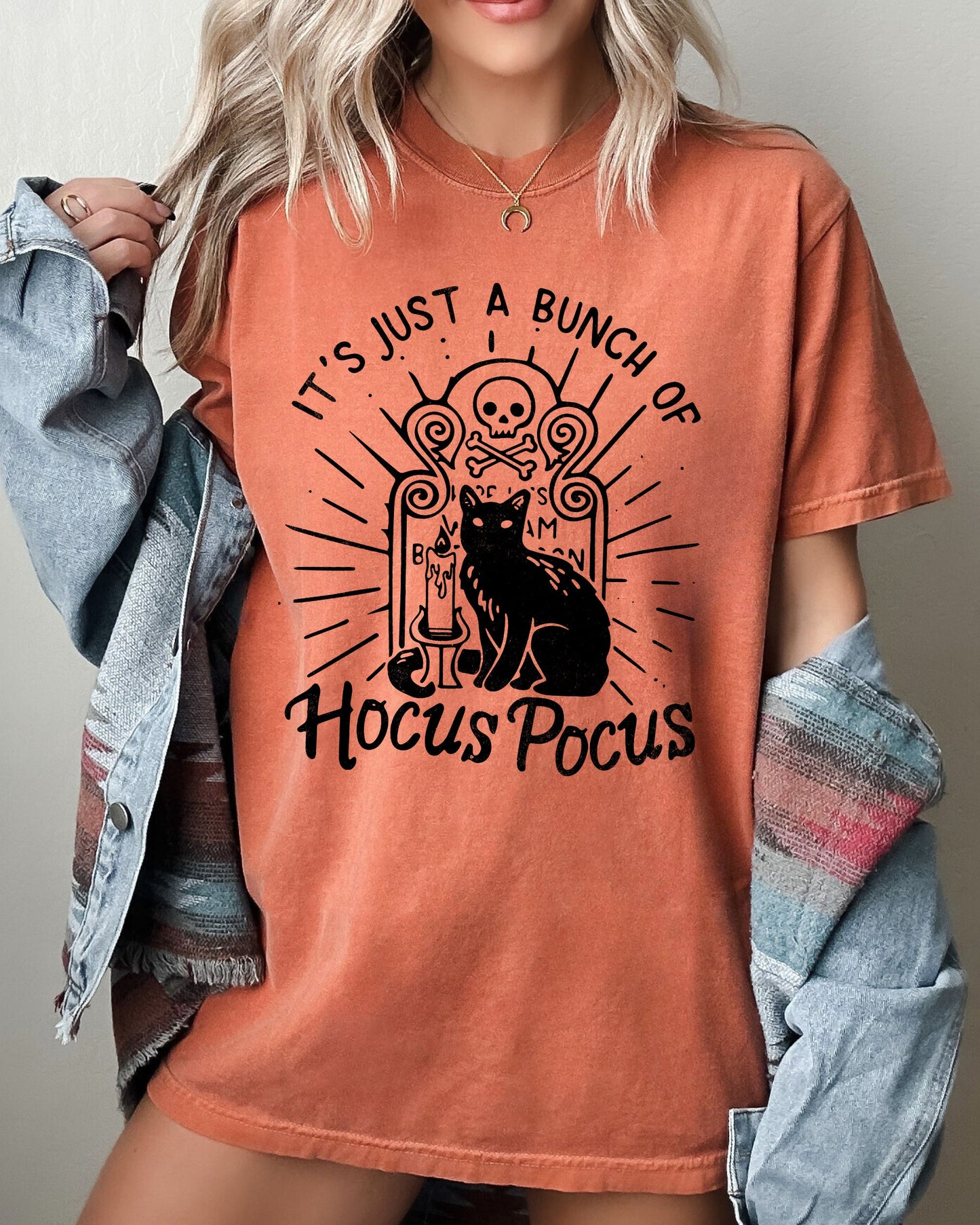 Hocus Pocus with Cat - Comfort Colors T-Shirt