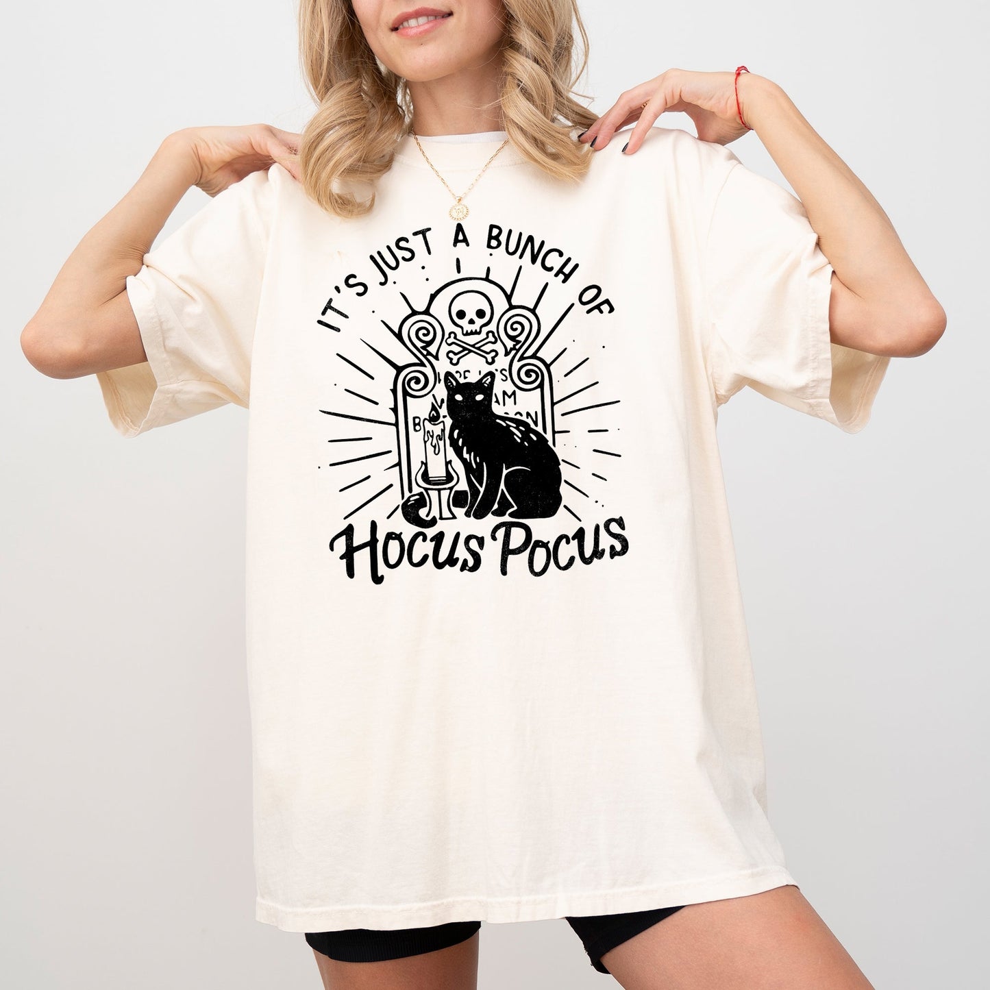 Hocus Pocus with Cat - Comfort Colors T-Shirt