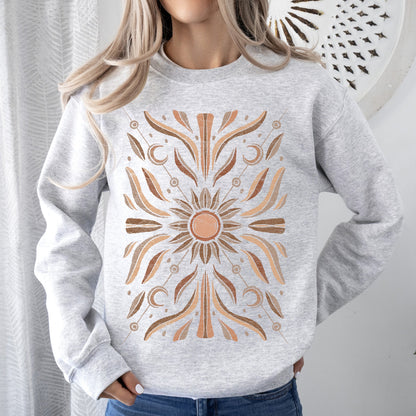 Boho Radiant Sun - Sweatshirt