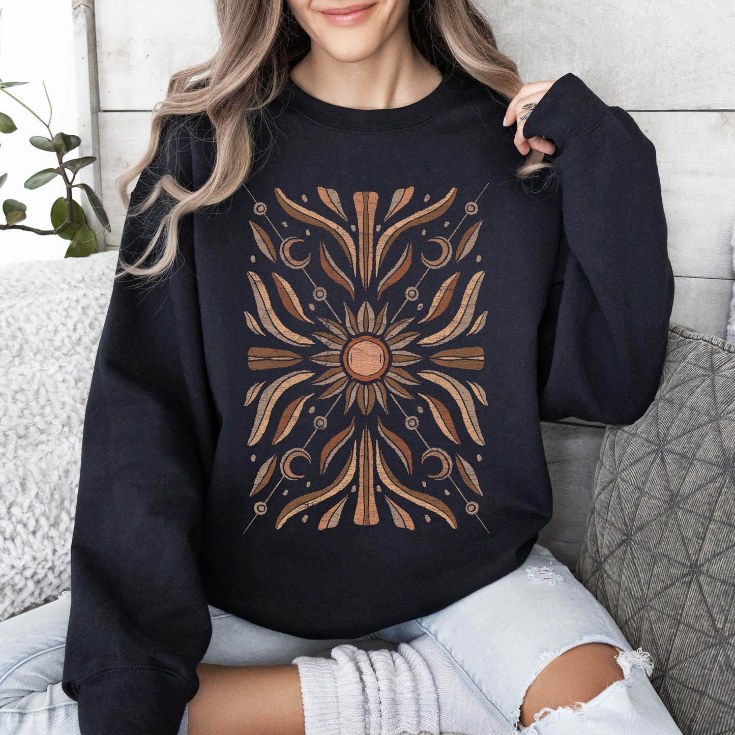Boho Radiant Sun - Sweatshirt
