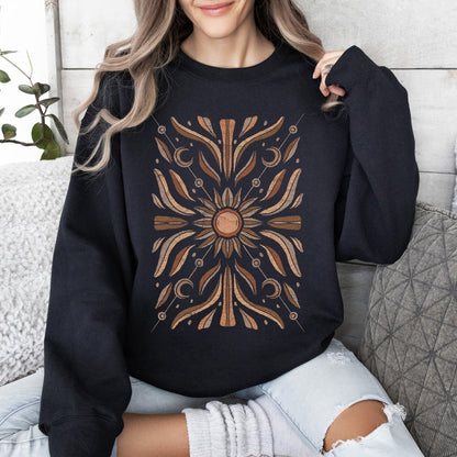 Boho Radiant Sun - Sweatshirt
