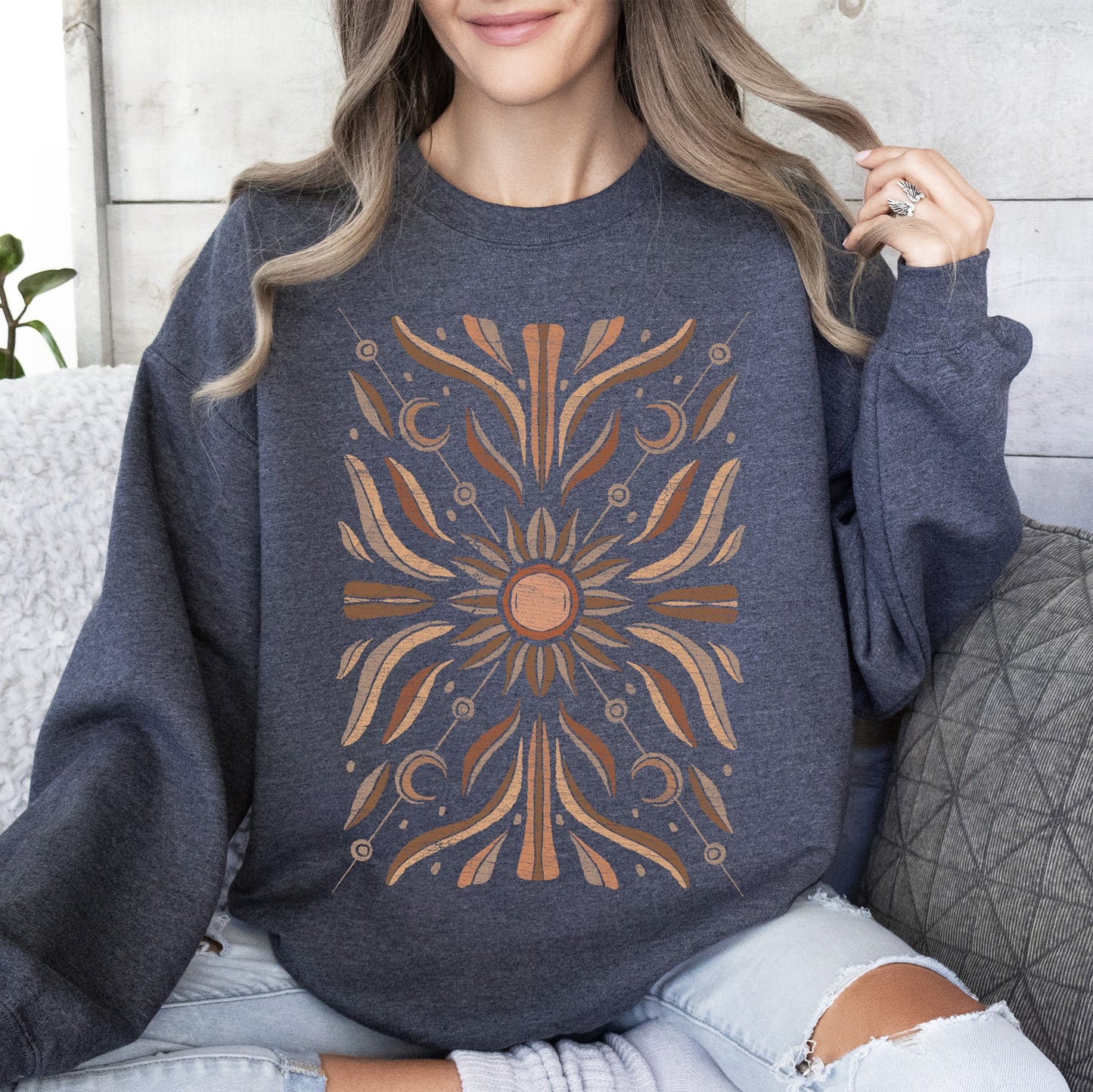 Boho Radiant Sun - Sweatshirt