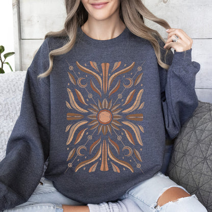 Boho Radiant Sun - Sweatshirt
