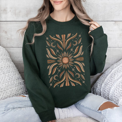 Boho Radiant Sun - Sweatshirt