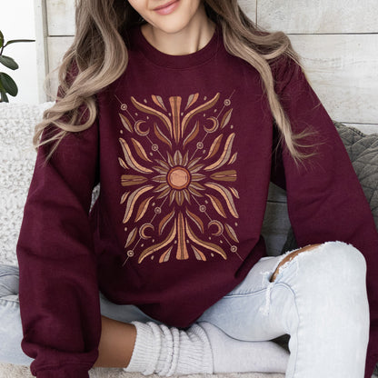 Boho Radiant Sun - Sweatshirt