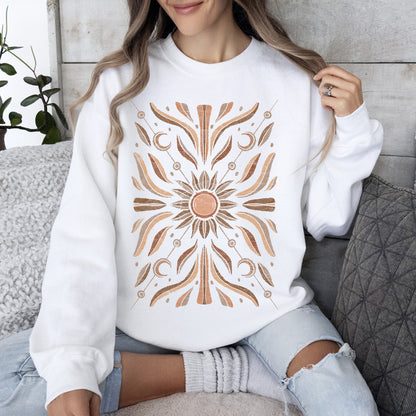 Boho Radiant Sun - Sweatshirt