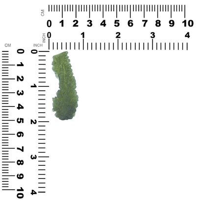 35 Carat Moldavite! GENUINE AUTHENTICATED! -- Starborn Rough Moldavite Collector's Corner Specimen