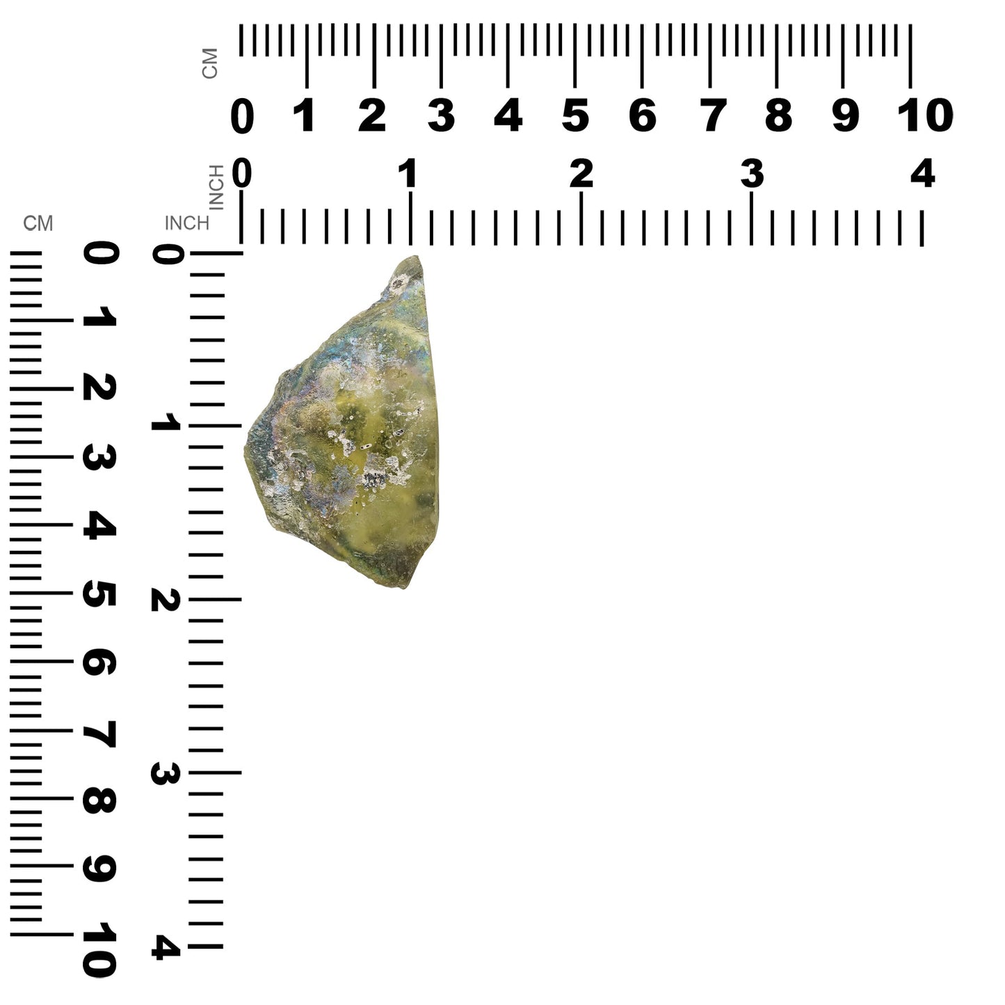 Starborn Ancient Roman Glass Collector's Corner Specimen 64 cts - 1 Piece