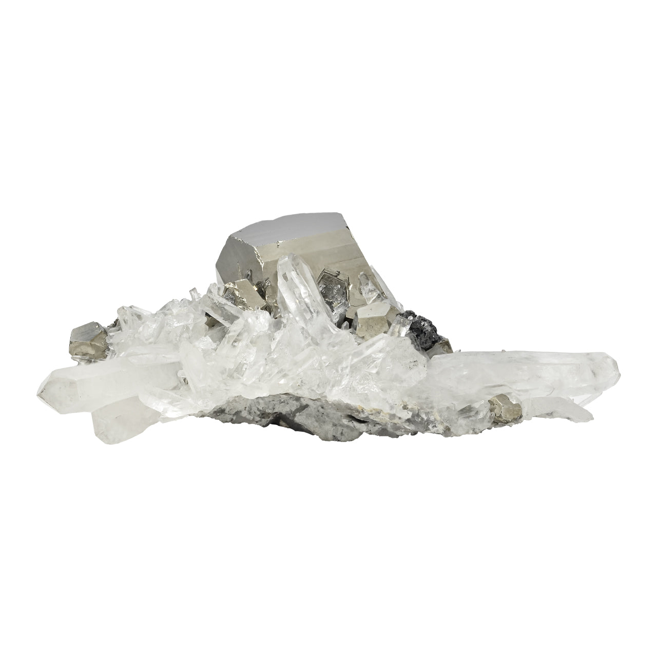 Rare Rainbow Pyrite Crystal Collector's Corner Specimen 426.5 cts - 1 Piece