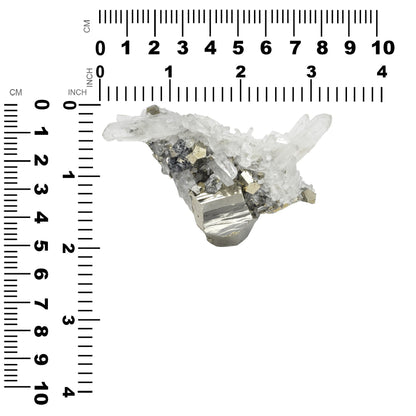 Rare Rainbow Pyrite Crystal Collector's Corner Specimen 426.5 cts - 1 Piece
