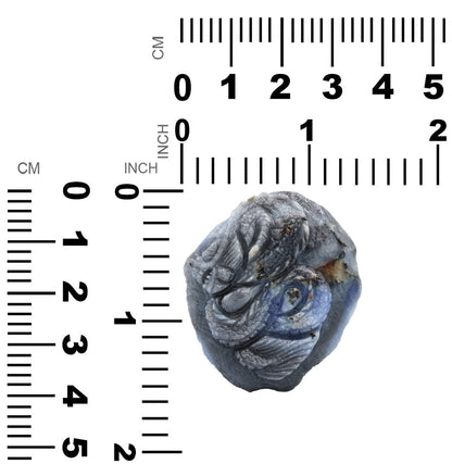 Starborn Hand Carved Sapphire Dragon 180.6 cts - 1 piece