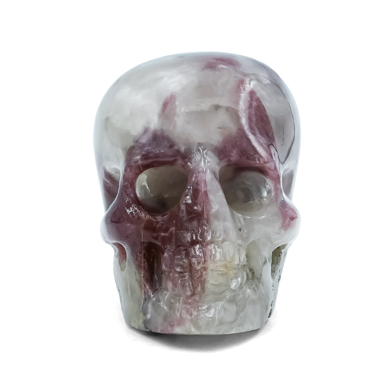Carved Rubellite Tourmaline from Paraiba Skull 319 cts - 1 piece