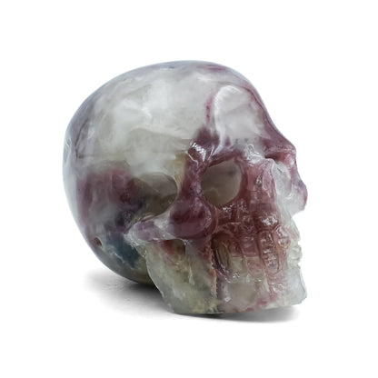 Carved Rubellite Tourmaline from Paraiba Skull 319 cts - 1 piece