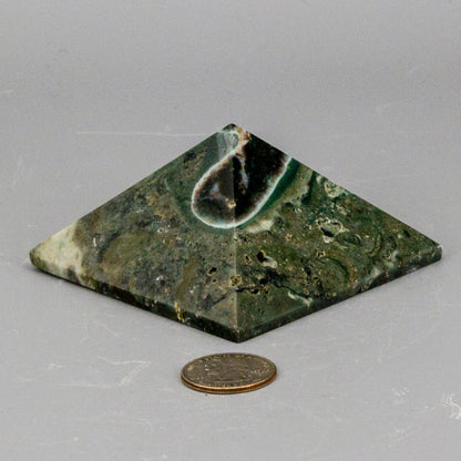 Ocean Jasper Crystal Pyramid