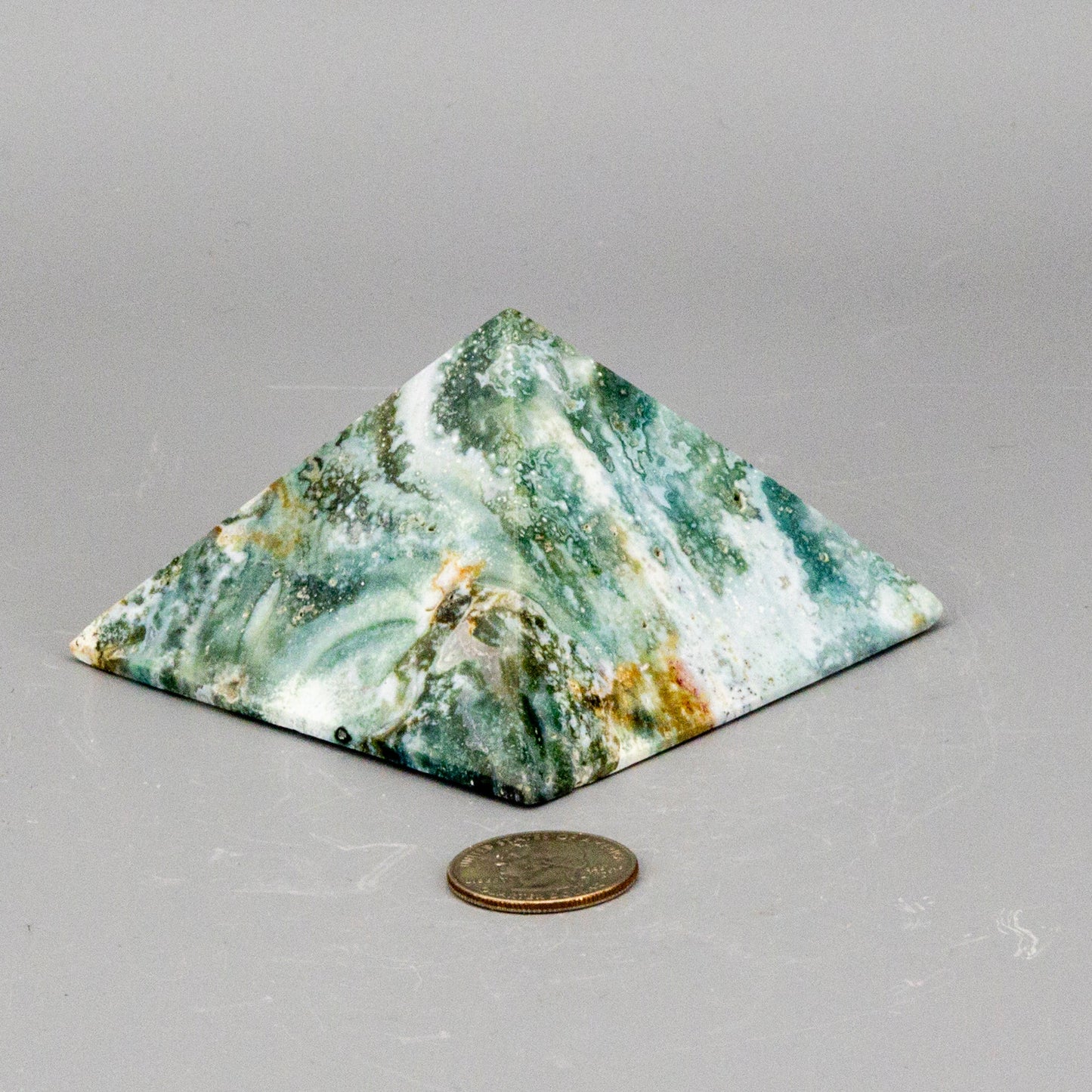 Ocean Jasper Pyramid