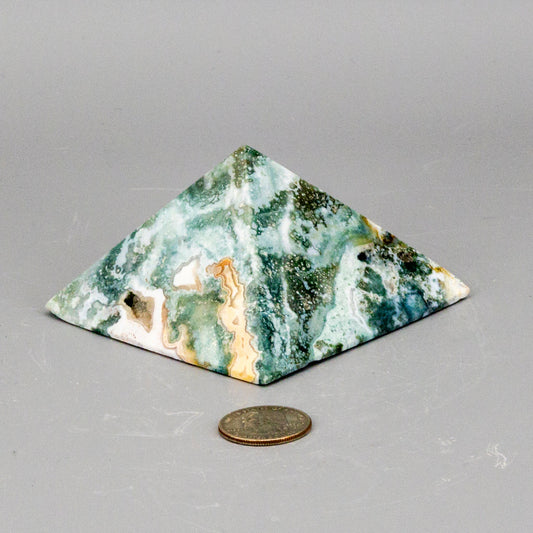 Ocean Jasper Pyramid