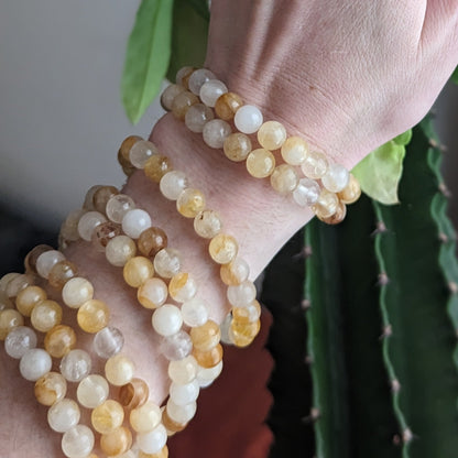 Golden Healer Quartz Bracelets (Various Sizes Available)