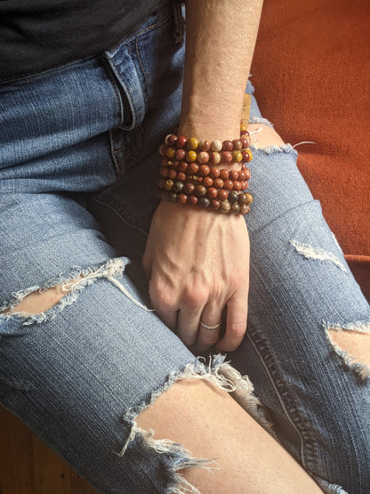 Picasso Jasper Bracelet (Various Sizes Available) *Retired Style*