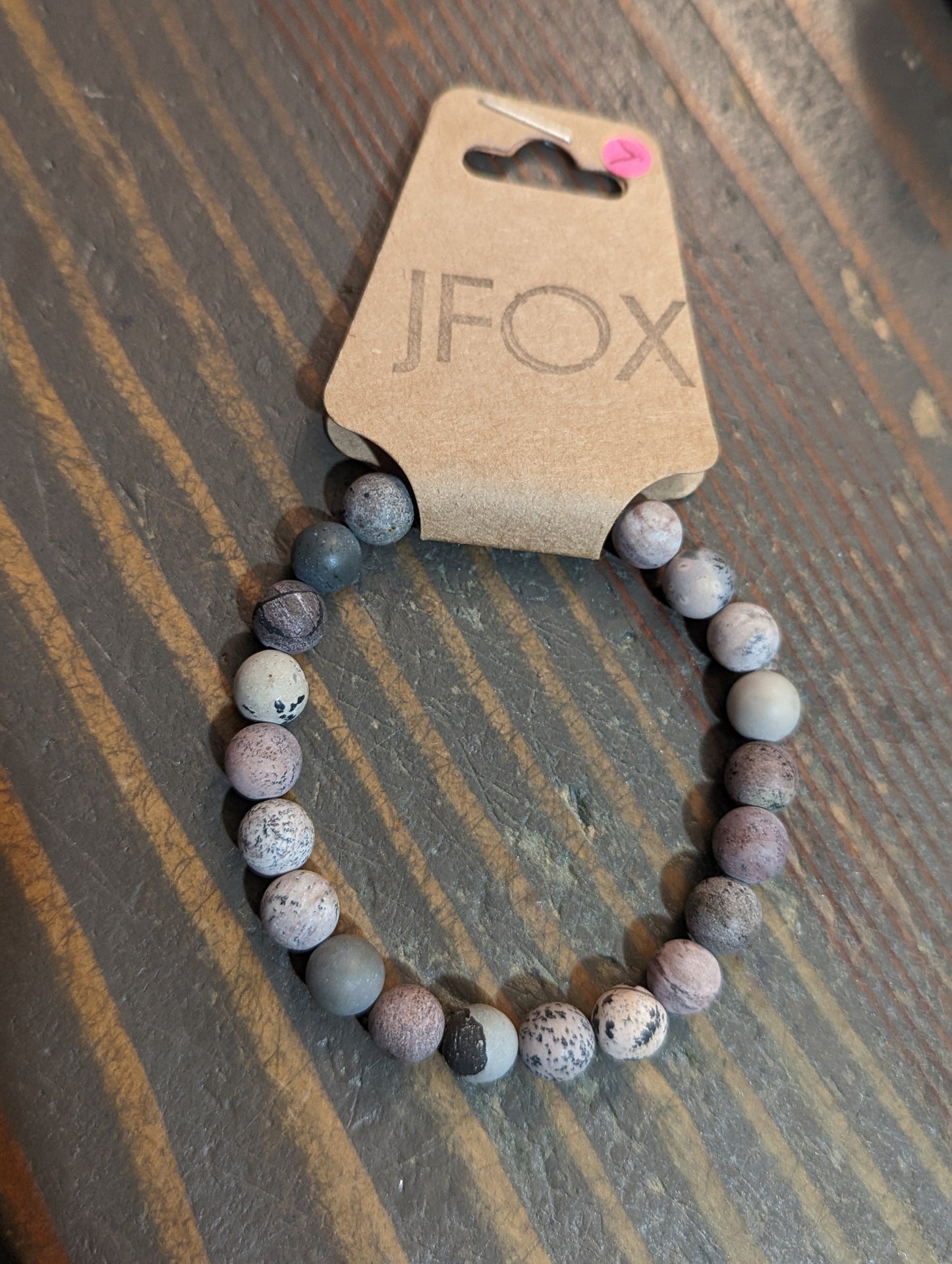 Matte Artistic Jasper Bracelet (Various Sizes Available) *Retired Style*