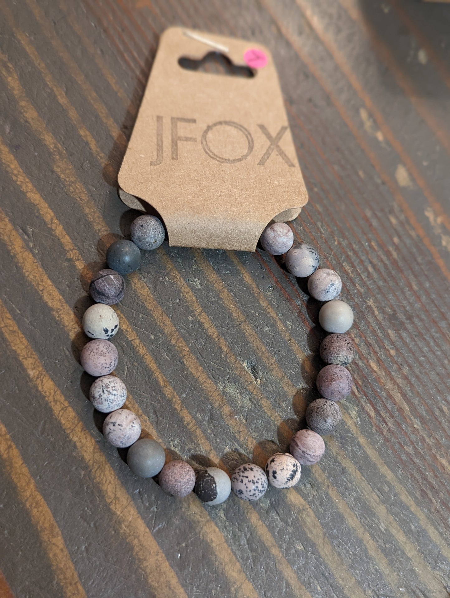 Matte Artistic Jasper Bracelet (Various Sizes Available) *Retired Style*