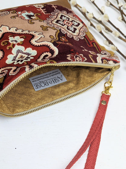 Boho Velvet Purse