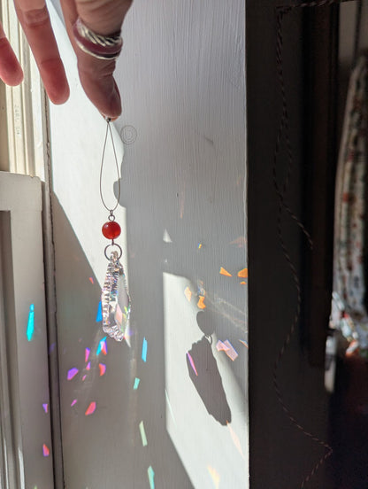 Crystal Ornament Suncatcher (Various Stone Options Available)