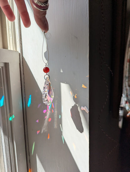 Crystal Ornament Suncatcher (Various Stone Options Available)