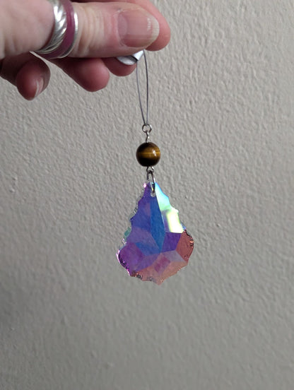 Crystal Ornament Suncatcher (Various Stone Options Available)