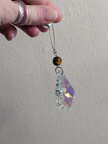 Crystal Ornament Suncatcher (Various Stone Options Available)