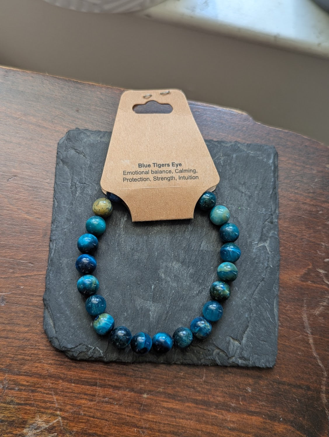 Blue Tigers Eye Bracelet (Various Sizes Available)