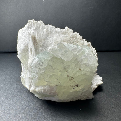 Mordenite with Green Apophyllite from India