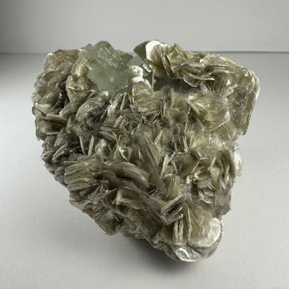 Aquamarine with Muscovite and Albite from Shigar Valley, Skardu, Pakistan