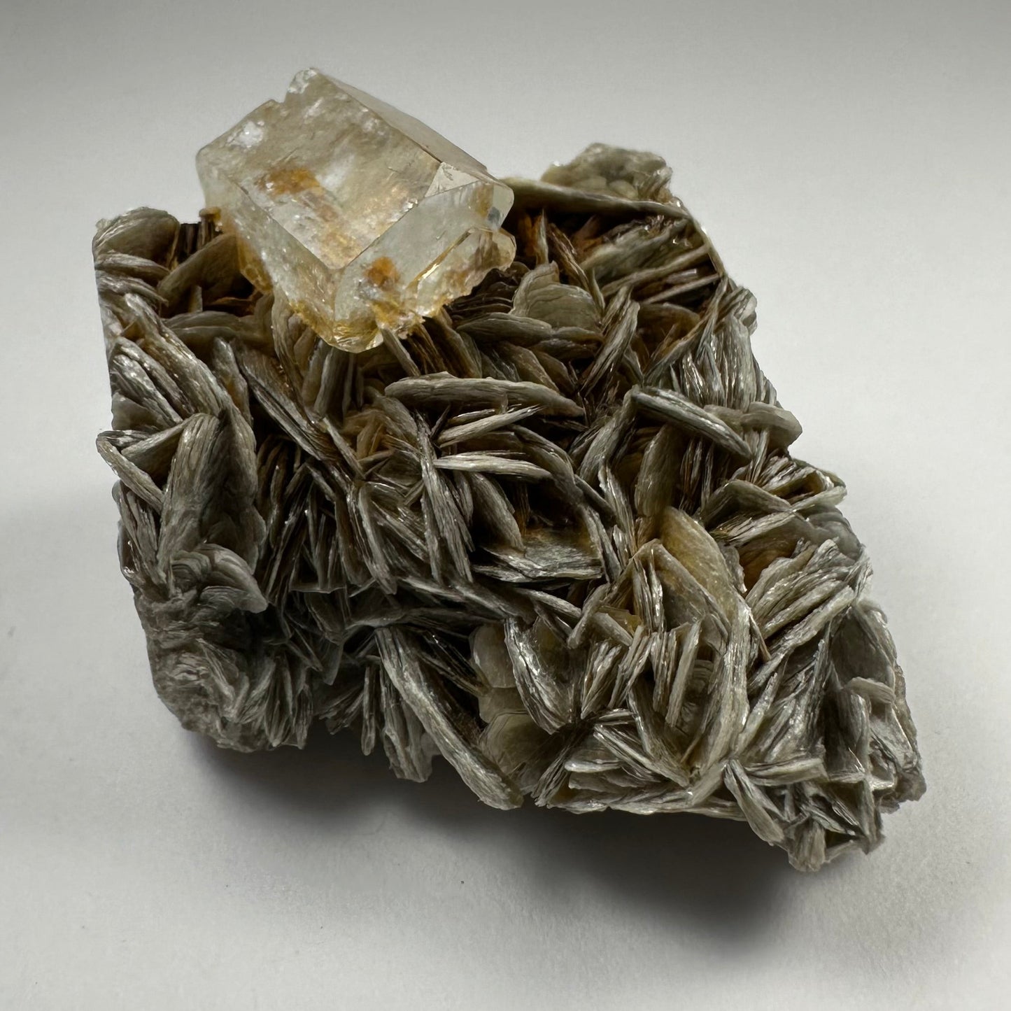 Aquamarine with Muscovite on Matrix Shigar Valley, Skardu, Pakistan