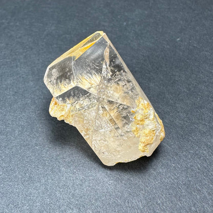Golden Topaz Crystal from Shigar Valley, Pakistan – 135ct Natural Collector’s Specimen