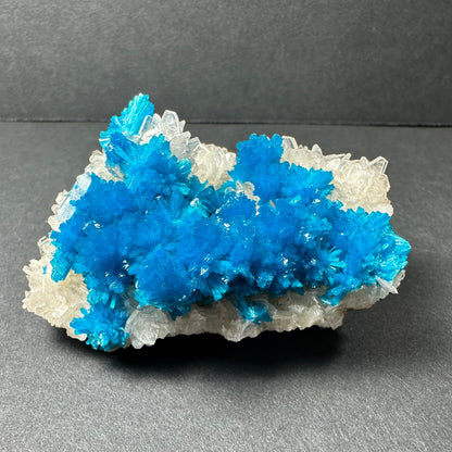 Cavansite with Stilbite on Matrix – Rare 56g Crystal from Pune, India