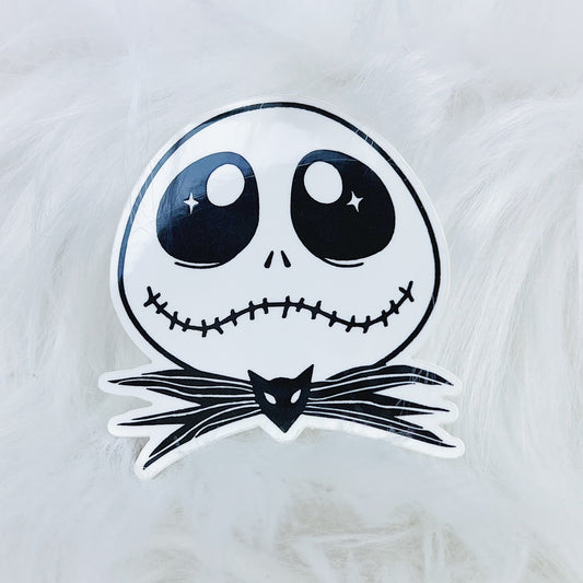 Jack Skellington Vinyl Sticker Die Cut