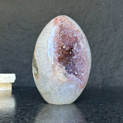 XL Pastel Amethyst Geode Cave Statement Piece