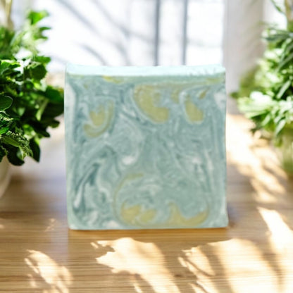 Green Tea & Lemongrass Artisan Soap