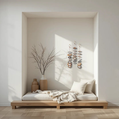 Natural & Gray Agate - Wall Hanging