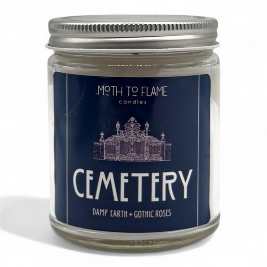 Cemetery – 7 oz - Cucumber, Rose, Patchouli, Moss, Black Pepper