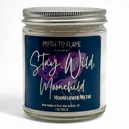 Stay Wild, Moon Child – 7 oz - Pear, Agave, Rose, Cherry Blossom, Musk