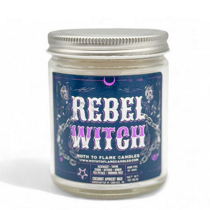 Rebel Witch – 7 oz - Tea Leaf, Tonka Bean, Thyme, Vetiver