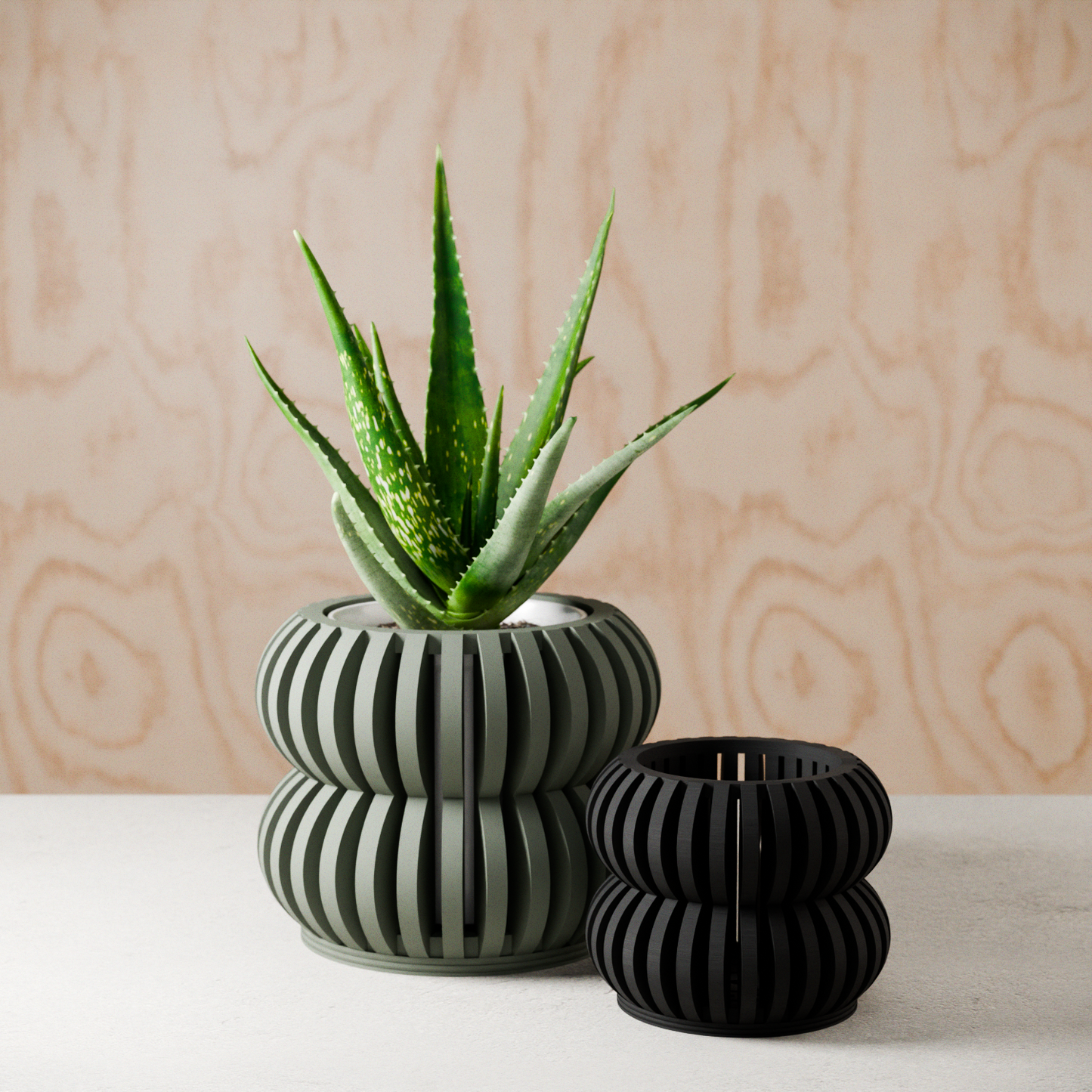 Planter DOUBLE BUBBLES