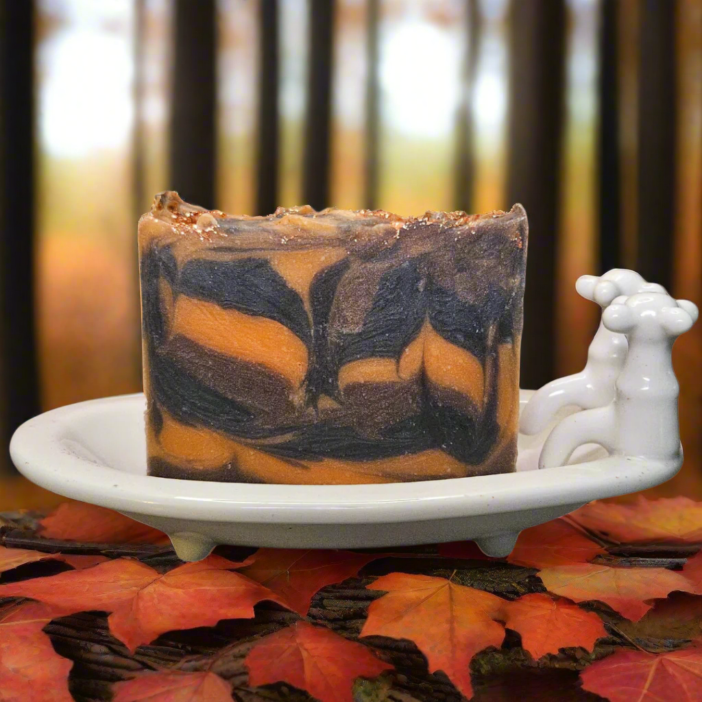 Peach, Apple, Cinnamon, clOVE - Handmade Seasonal Soap