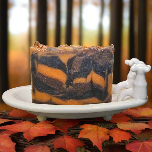 Peach, Apple, Cinnamon, clOVE - Handmade Seasonal Soap