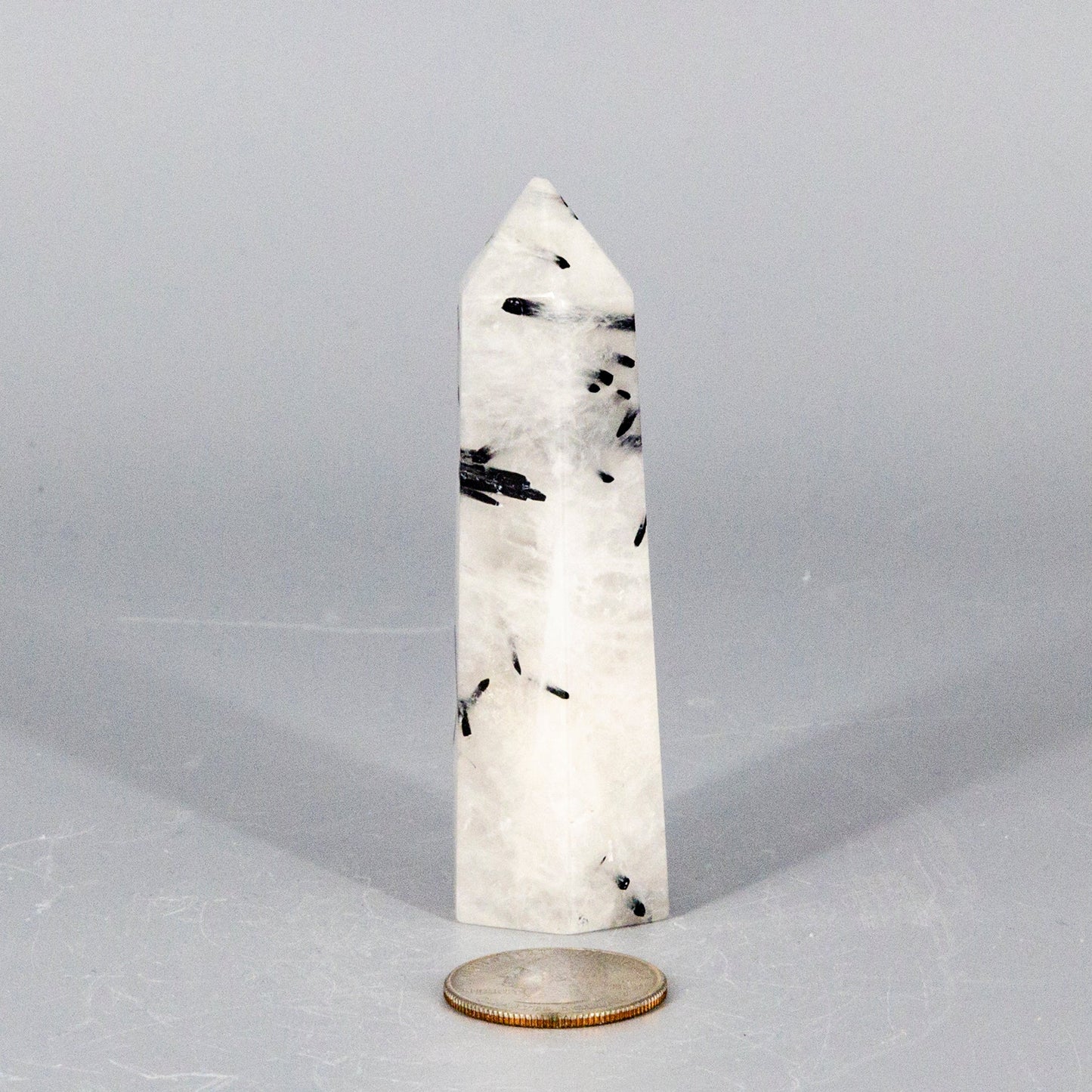 Quartz w/t Black Tourmaline Tower
