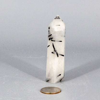 Quartz w/t Black Tourmaline Tower
