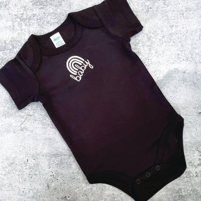 Rainbow Baby Short Sleeve Baby Bodysuit OR Toddler Tee